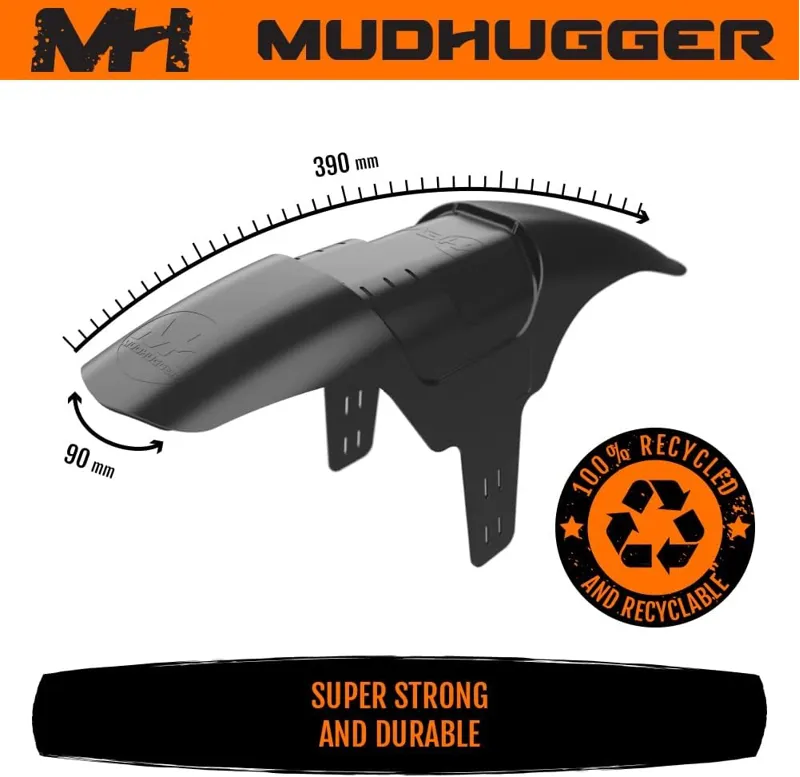 Mudhugger Shorty Evo Mudhugger Ziptie Mudguard