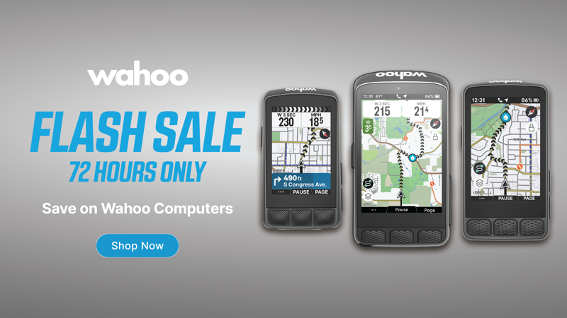 Wahoo Bike Computer Flash Sale | ELEMNT ACE, BOLT & ROAM V3