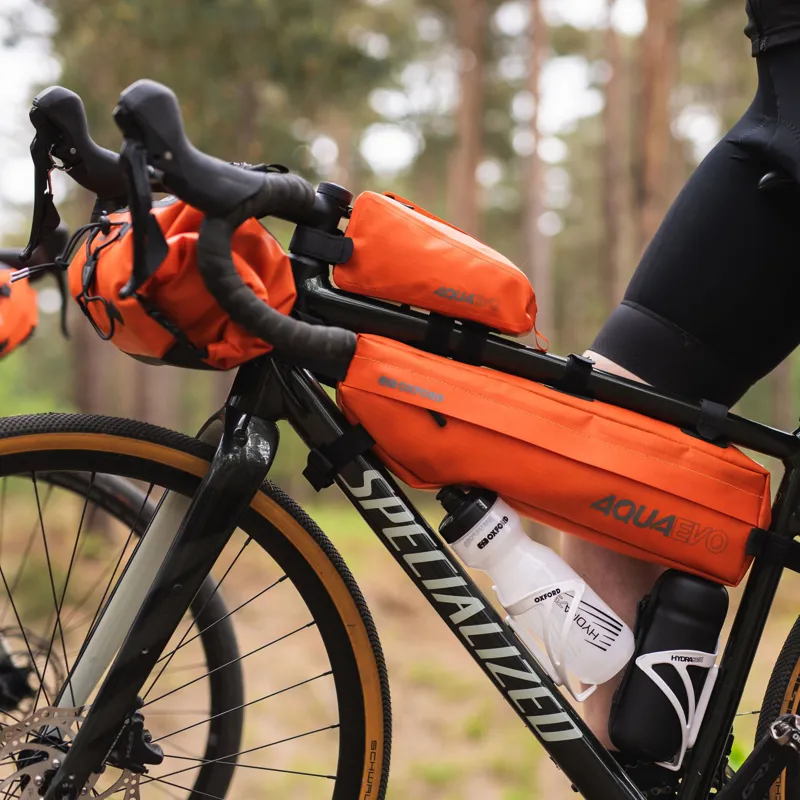 Oxford Aqua Evo Adventure Bicycle Frame Pack - Orange-2