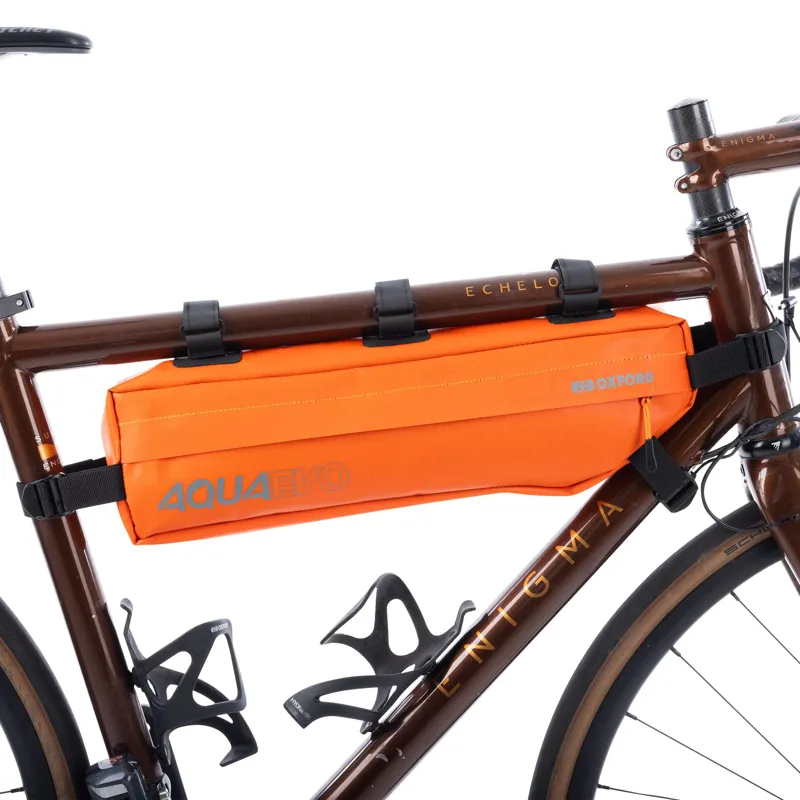 Oxford Aqua Evo Adventure Bicycle Frame Pack - Orange-1