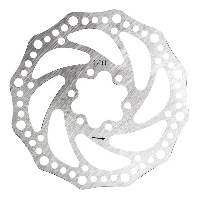 Oxford FullStop E-Bike Brake Disc Rotor 180mm - Silver