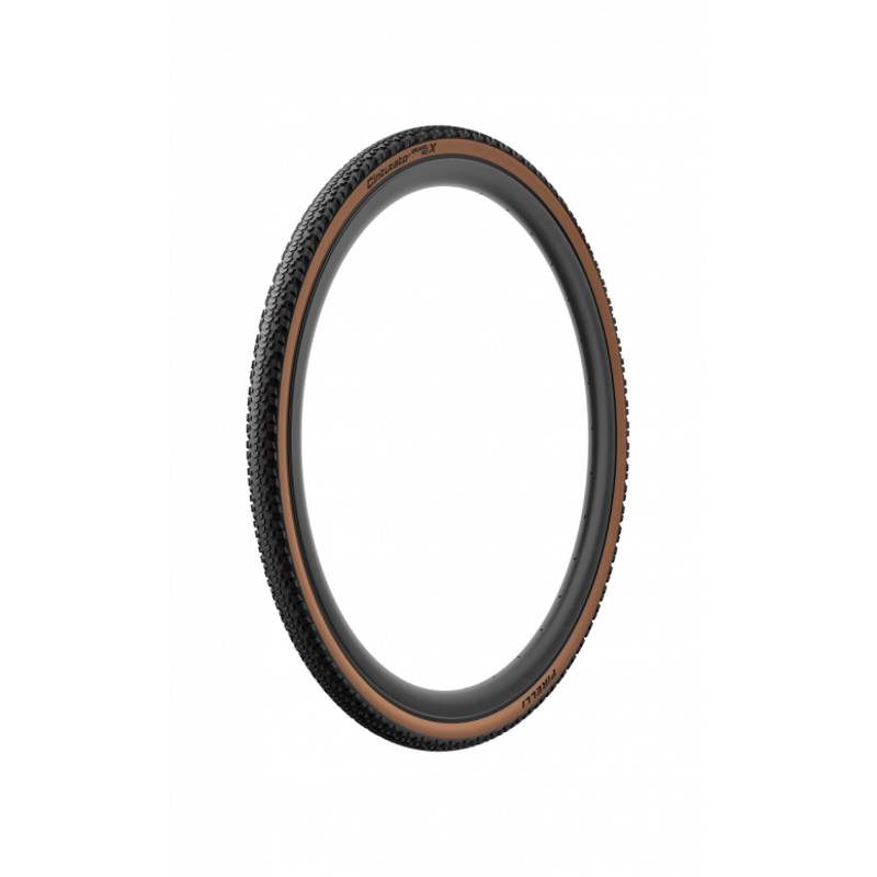 Pirelli Cinturato Gravel Bike RC X 700 x 40c SpeedGrip Tyre - Tan-1