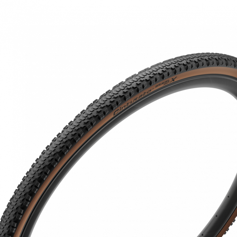 Pirelli Cinturato Gravel Bike RC X 700 x 40c SpeedGrip Tyre - Tan-2