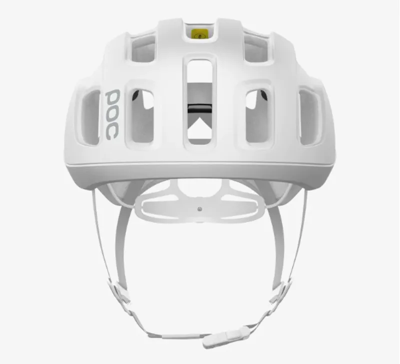 POC Ventral Air Road Cycling Helmet with MIPS - Hydrogen White Matte-1