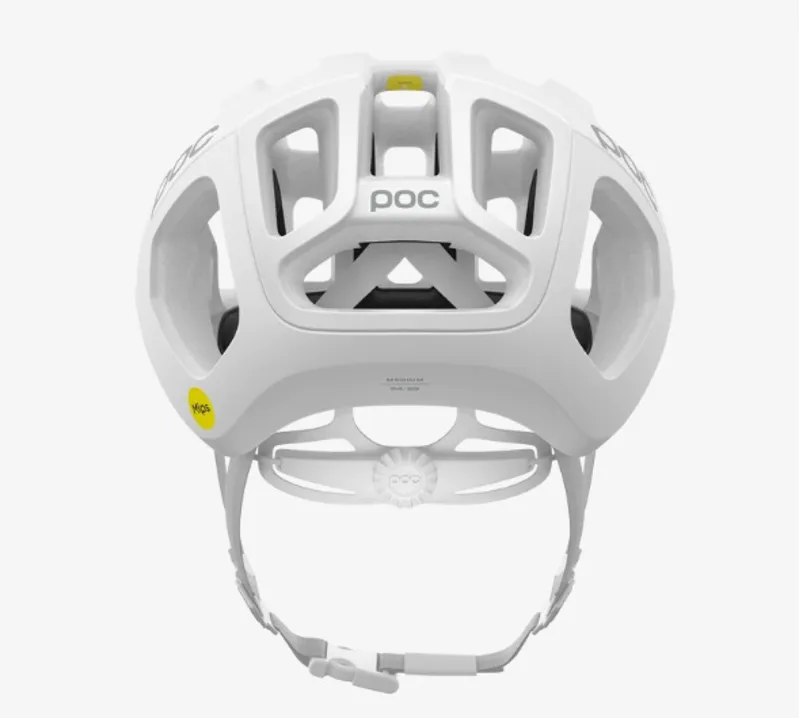 POC Ventral Air Road Cycling Helmet with MIPS - Hydrogen White Matte-2