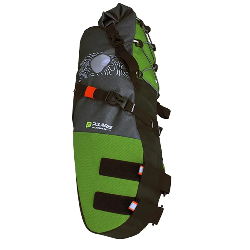Polaris Ventura Seat Pack Max - Black/Green-3