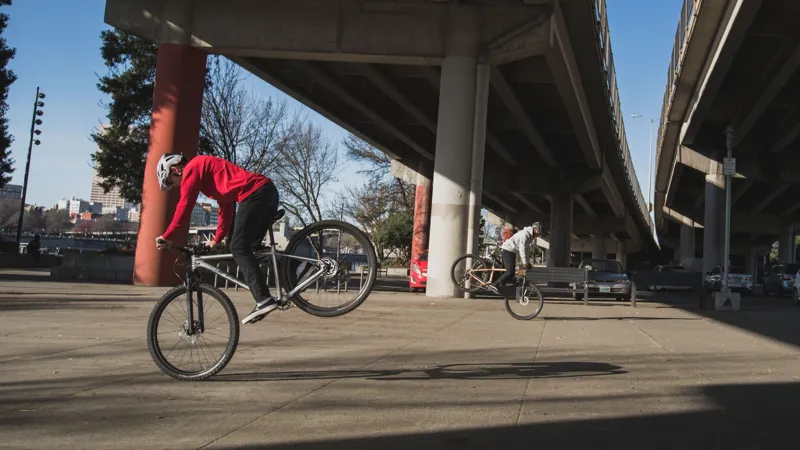 2025 Specialized Rockhopper Comp 27.5 Mountain Bike - Satin Oak-3
