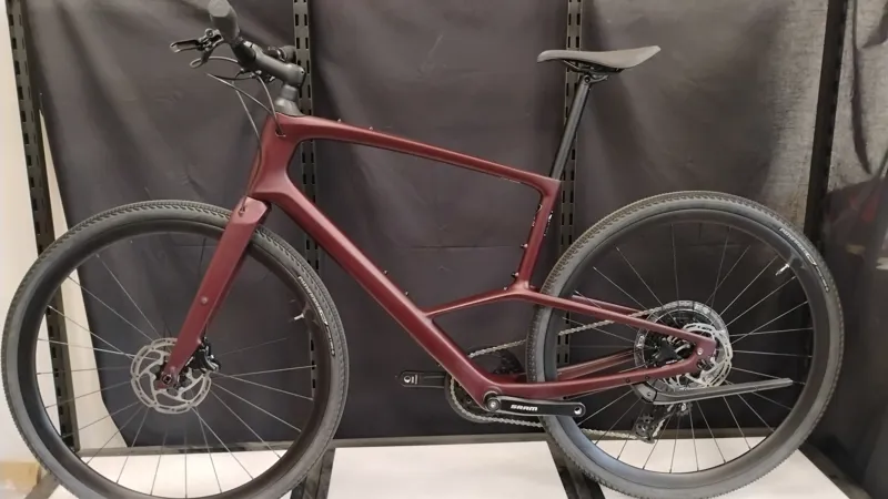 Shop Soiled: Specialized Sirrus X 5.0 Hybrid Bike - Satin Red - Large-2