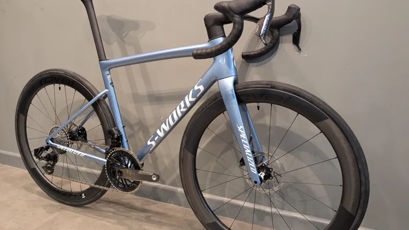 Custom Build 2025 S-Works Tarmac SL8 SRAM Force E1 Road Bike - Glacial-2