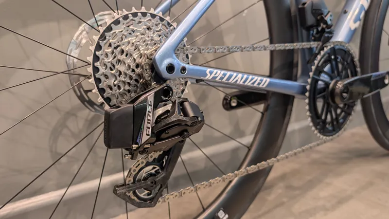 Custom Build 2025 S-Works Tarmac SL8 SRAM Force E1 Road Bike - Glacial-4