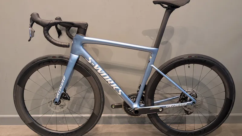 Custom Build 2025 S-Works Tarmac SL8 SRAM Force E1 Road Bike - Glacial-5