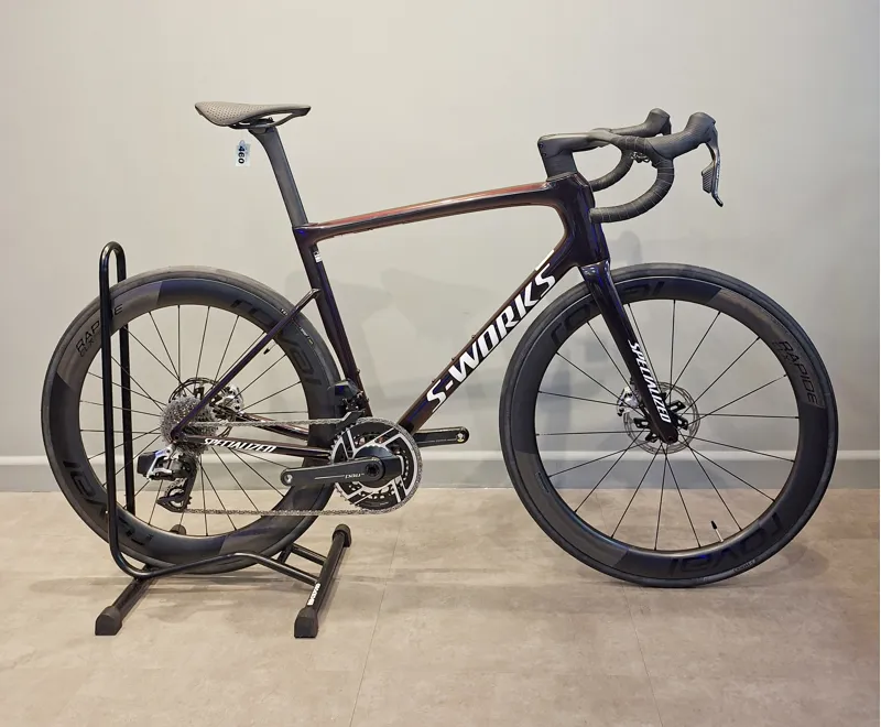 Ex-Demo: 2025 S-Works Tarmac SL8 SRAM Red AXS Road Bike - 58cm-1