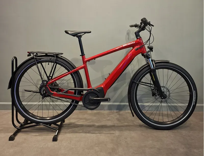 Ex-Demo: Specialized Turbo Vado 3.0 IGH Electric Hybrid Bike - Red - Large-1