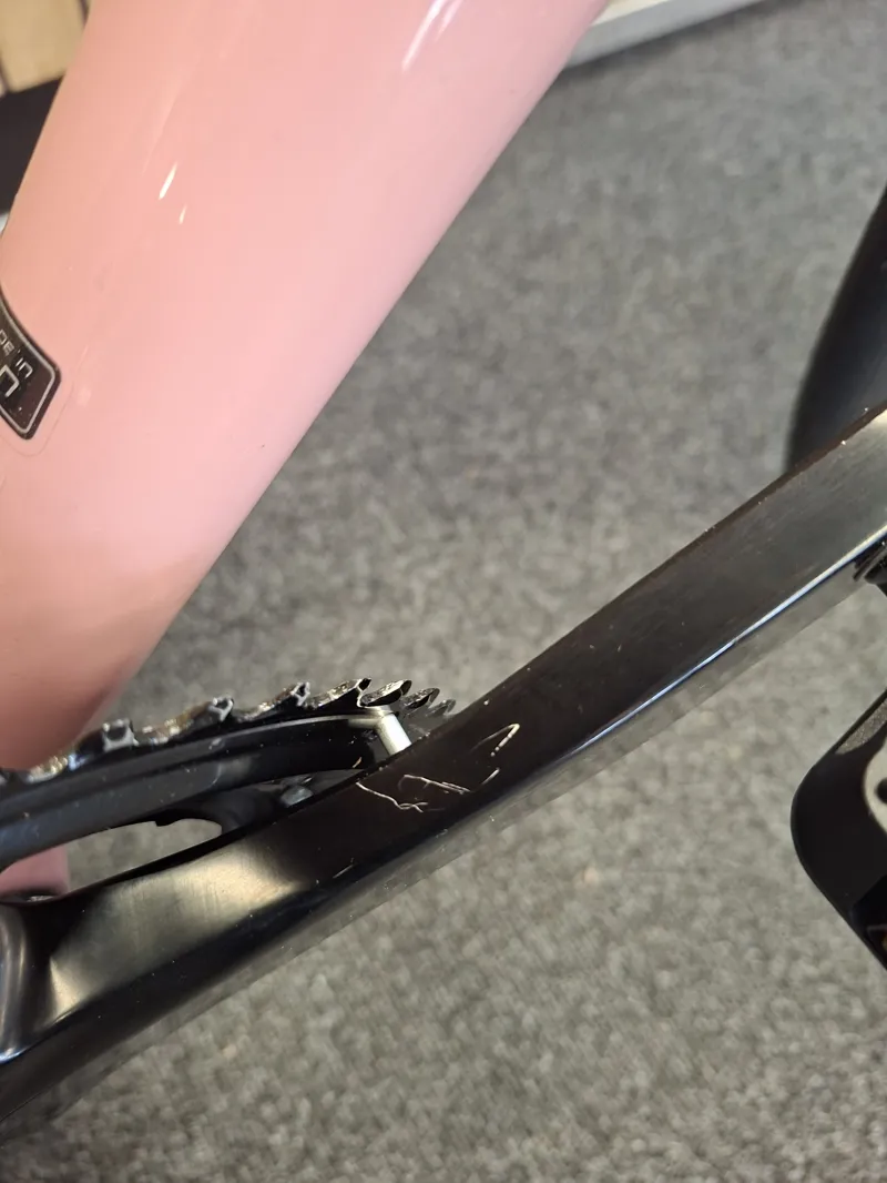 Ex-Demo: Specialized Aethos Comp Shimano 105 Di2 Road Bike - Pink - 54cm-3