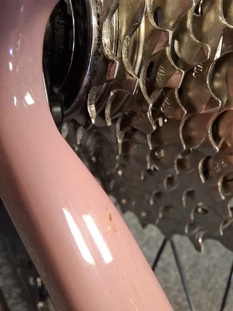 Ex-Demo: Specialized Aethos Comp Shimano 105 Di2 Road Bike - Pink - 54cm-5