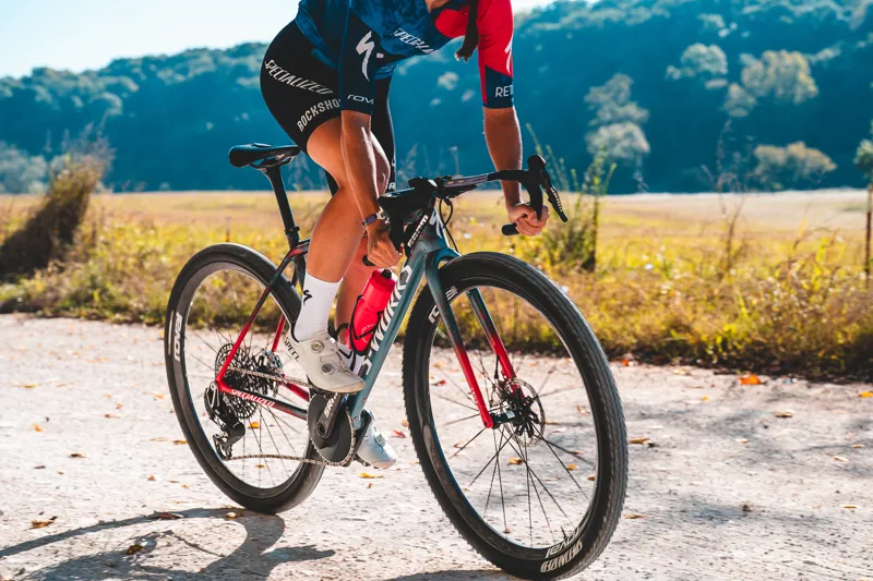 Roval Terra CLX III 700c Front Gravel Wheel - Satin Carbon/Gloss Black-5