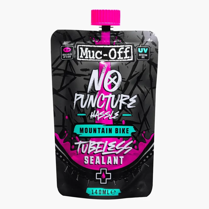 Muc-Off No Puncture Hassle Tubeless Sealant 140ml Pouch