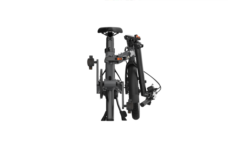 UTO Morning Pro16 Folding Electric Bike - Anthacite Grey-1