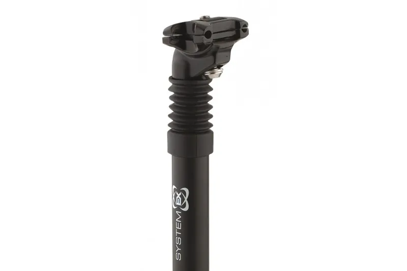 SystemEX Suspension Bicycle Seatpost STD 27.2mm - Black