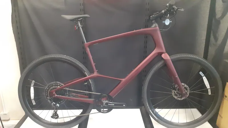 Shop Soiled: Specialized Sirrus X 5.0 Hybrid Bike - Red Tint XX-Large-1