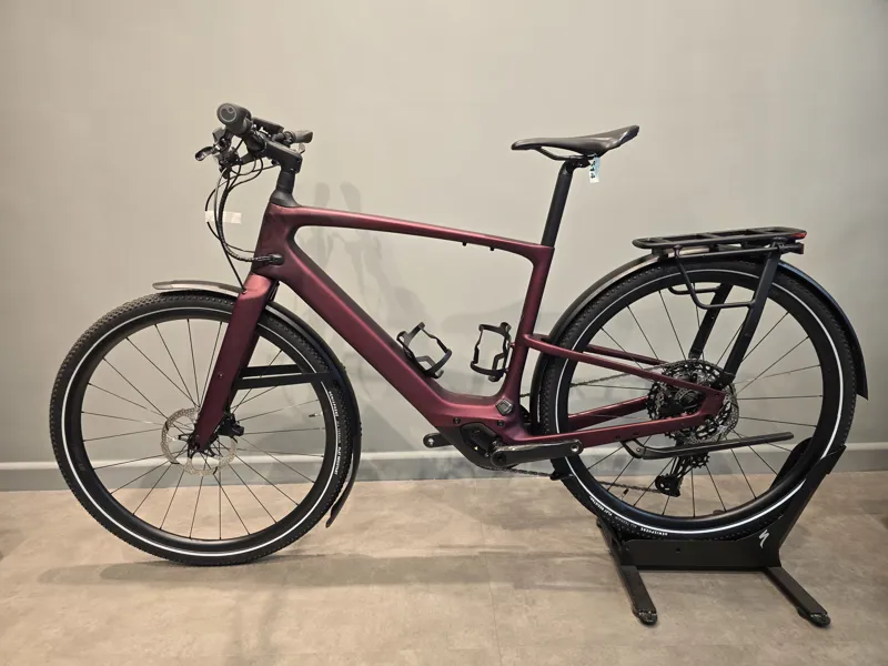 Ex-Demo: Specialized Turbo Vado SL 2 6.0 EQ Carbon Electric Bike - Large-1