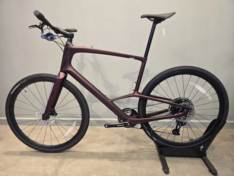 Shop Soiled: Specialized Sirrus X 5.0 Hybrid Bike - Satin Red Tint - X-Large-2