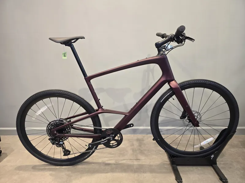 Shop Soiled: Specialized Sirrus X 5.0 Hybrid Bike - Satin Red Tint - X-Large-1