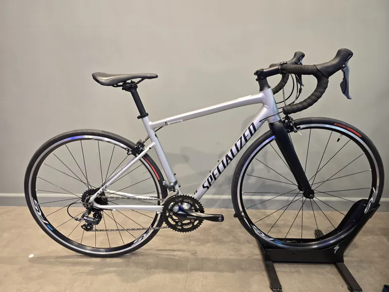 Ex-Demo: Specialized Allez Road Bike - Satin Flake Silver - 52cm-1