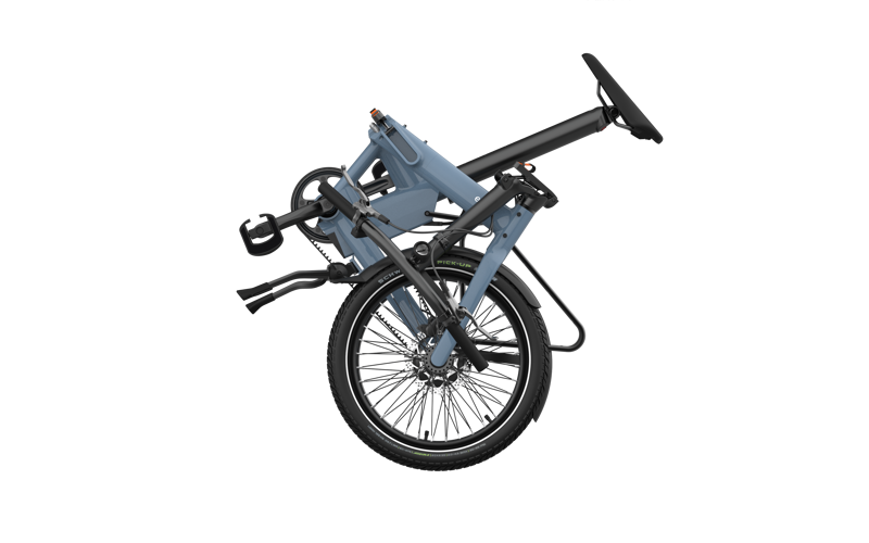 Eovolt Afternoon 20 Pro Folding Electric Bike - Mineral Blue-4