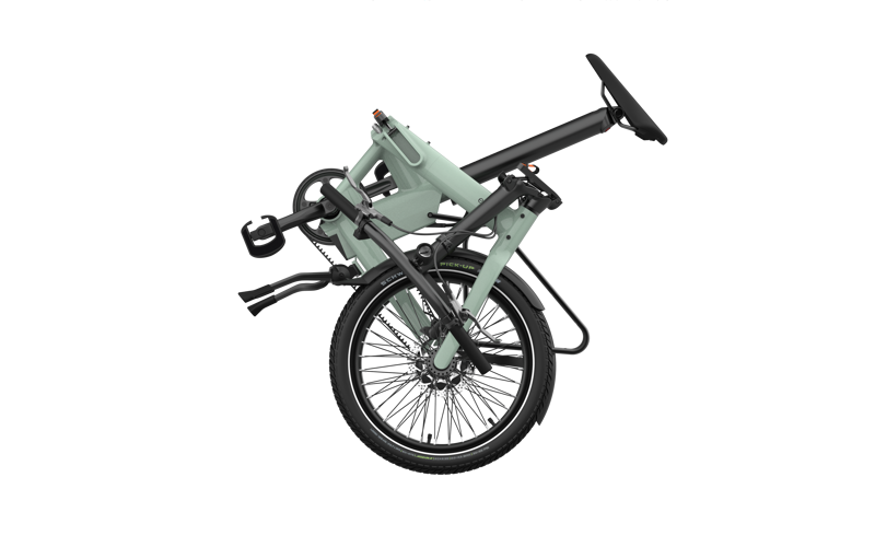 Eovolt Afternoon 20 Pro Folding Electric Bike - Smoked Green-7