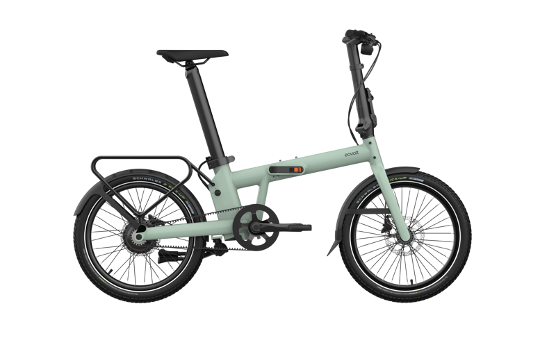 Eovolt Afternoon 20 Pro Folding Electric Bike - Smoked Green