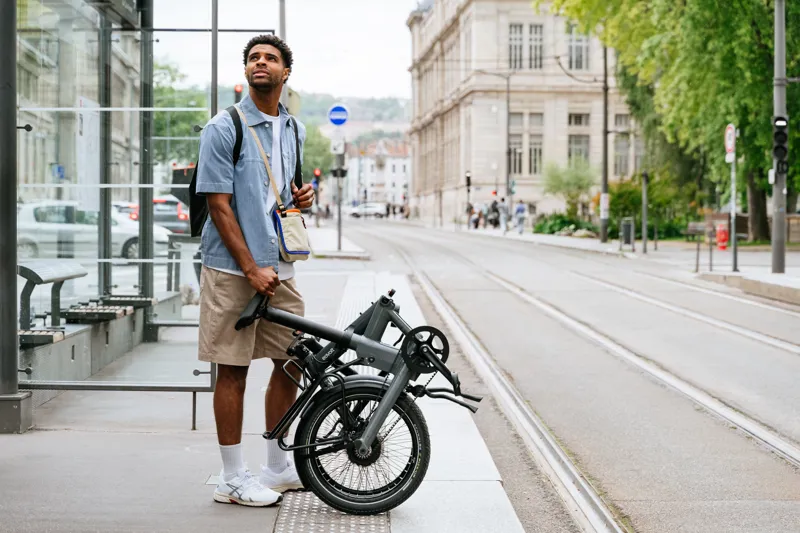 Eovolt Afternoon 20 Pro Folding Electric Bike - Mineral Blue-6