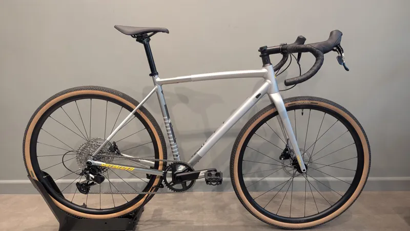 Shop Soiled: Specialized Crux DSW Comp Gravel Bike - Silver - 54cm-1