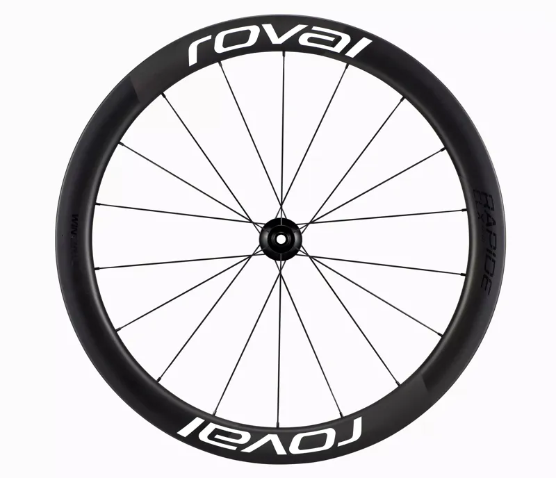 Roval Rapide CLX II 700c Road Cycling Wheelset - Satin Carbon/Gloss White-5