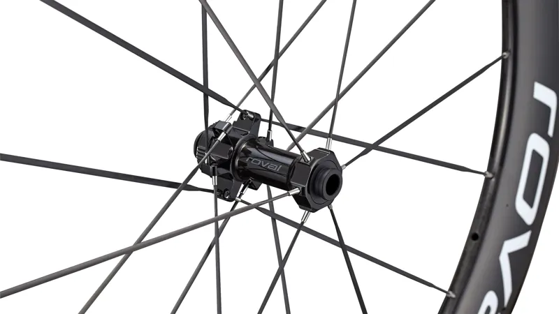 Roval Rapide Sprint CLX 700c Front Road Bike Wheel - Gloss Carbon/White-3