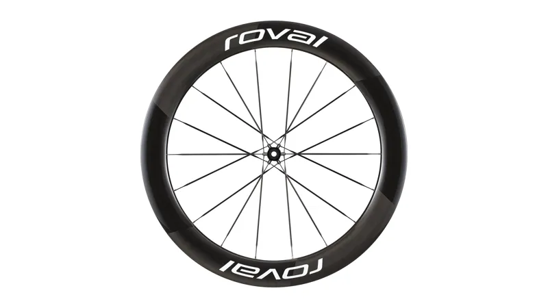 Roval Rapide Sprint CLX 700c Road Bike Wheelset - Gloss Carbon/White-6