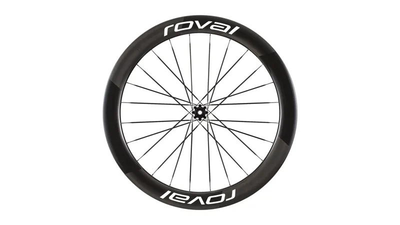 Roval Rapide Sprint CLX 700c Road Bike Wheelset - Gloss Carbon/White-8
