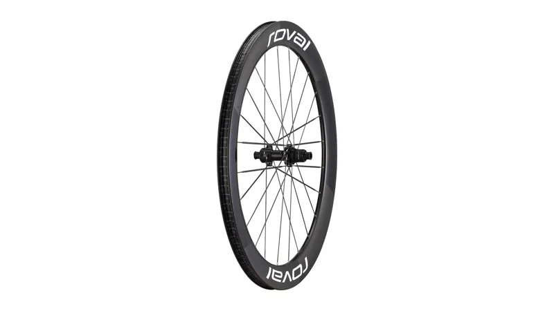 Roval Rapide Sprint CLX 700c Rear Road Bike Wheel - Gloss Carbon/White
