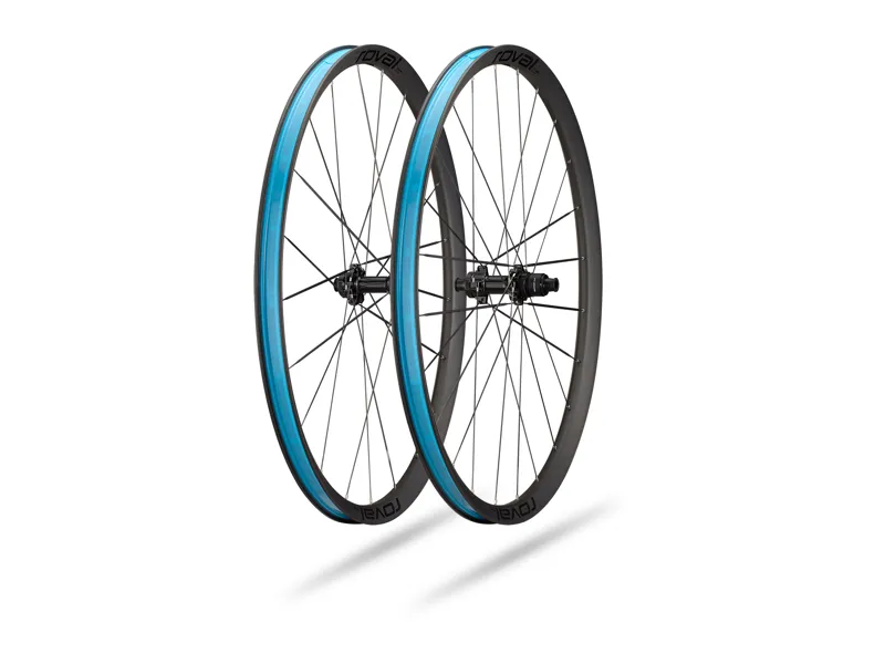 Roval Terra CLX III 700c Front Gravel Wheel - Satin Carbon/Gloss Black-4