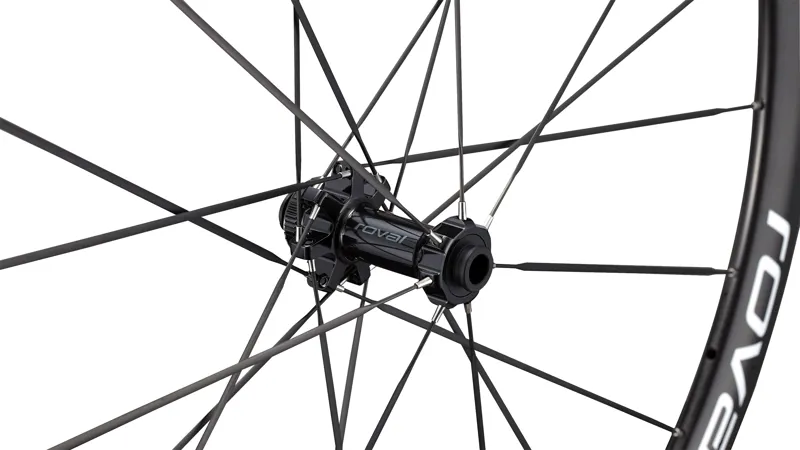 Roval Alpinist CLX III 700c Road Bike Front Wheel - Satin Carbon/White-2