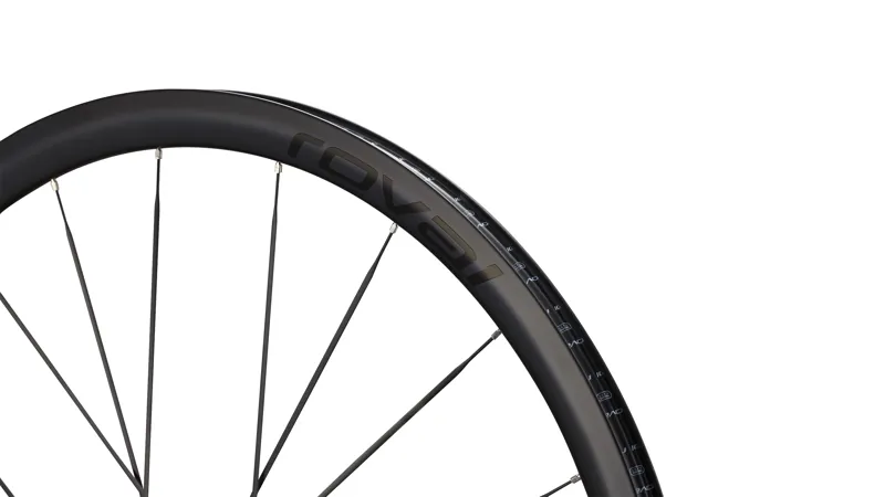 Roval Alpinist CLX III 700c Road Bike Wheelset - Satin Carbon/Black-6