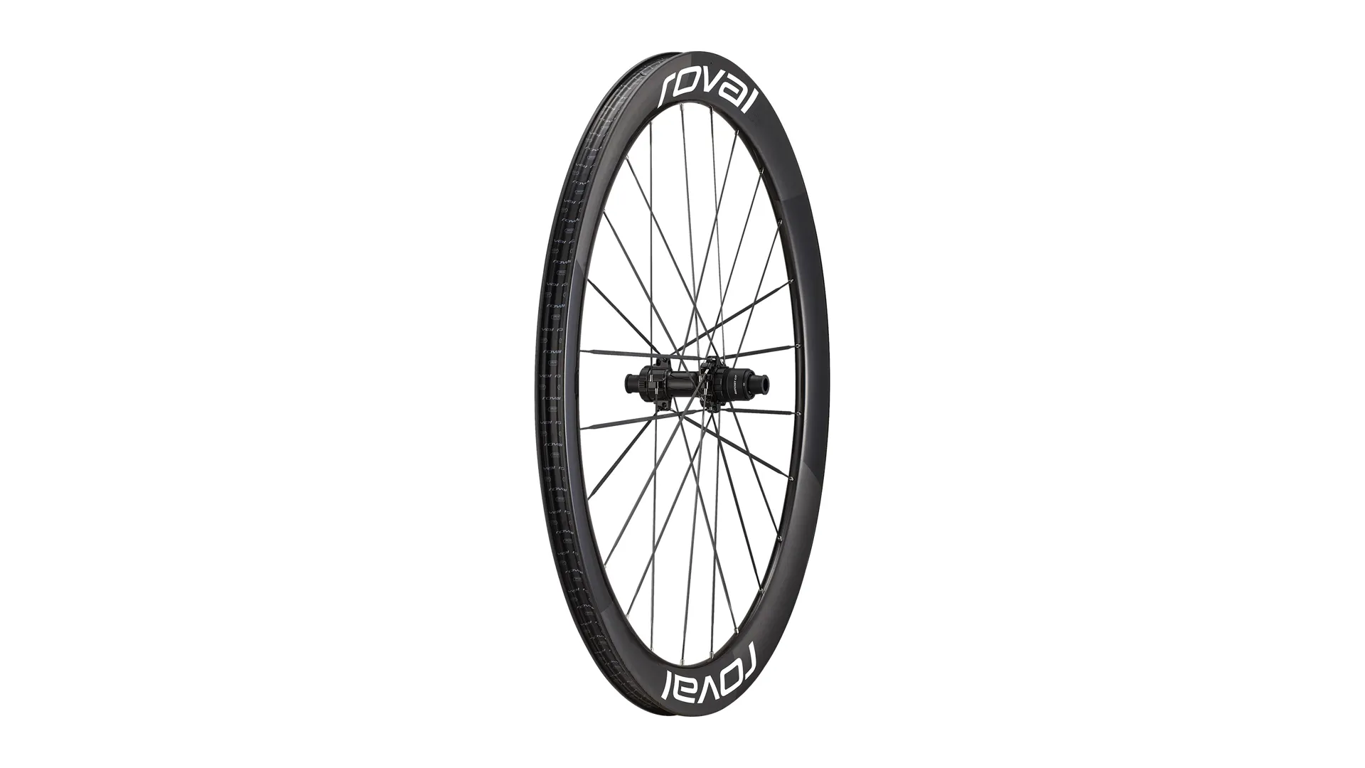 Roval Rapide CLX III 700c Road Bike Wheelset - Gloss Carbon/White