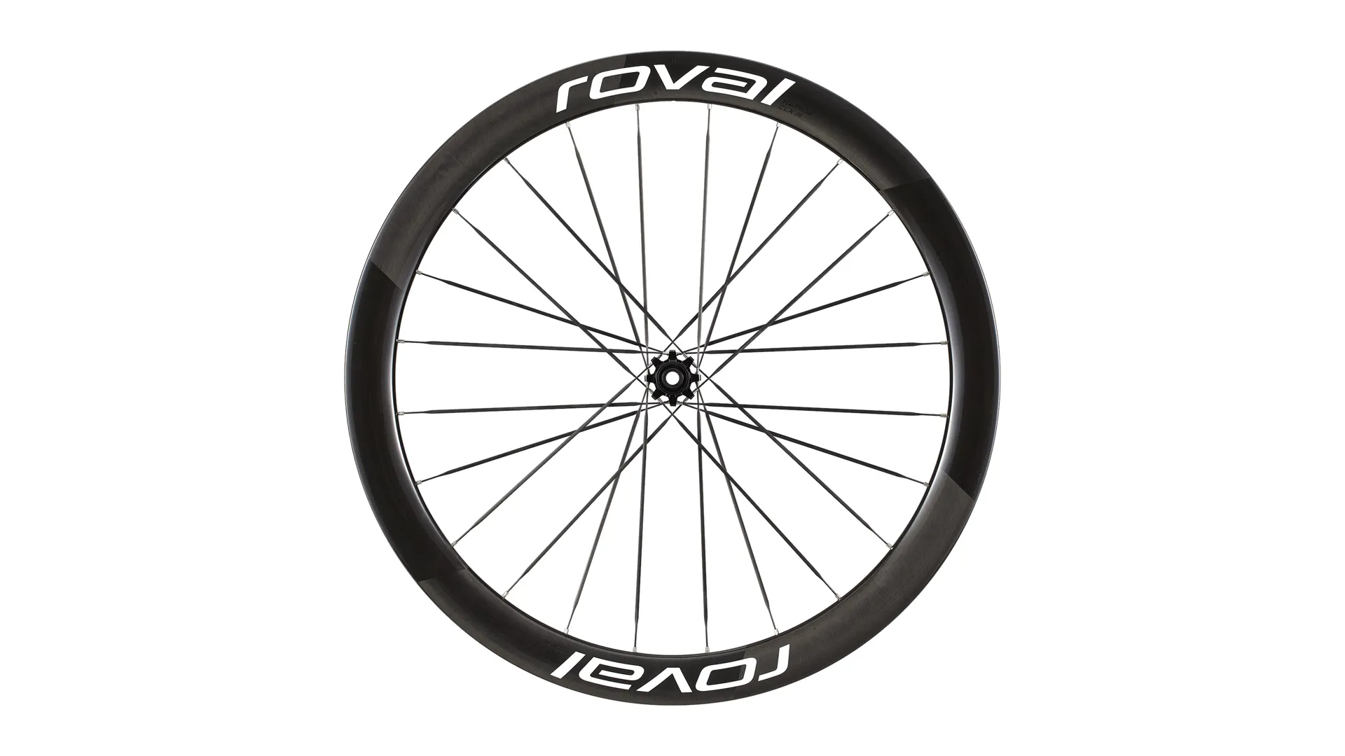 Roval Rapide CLX III 700c Rear Road Bike Wheel - Carbon/White