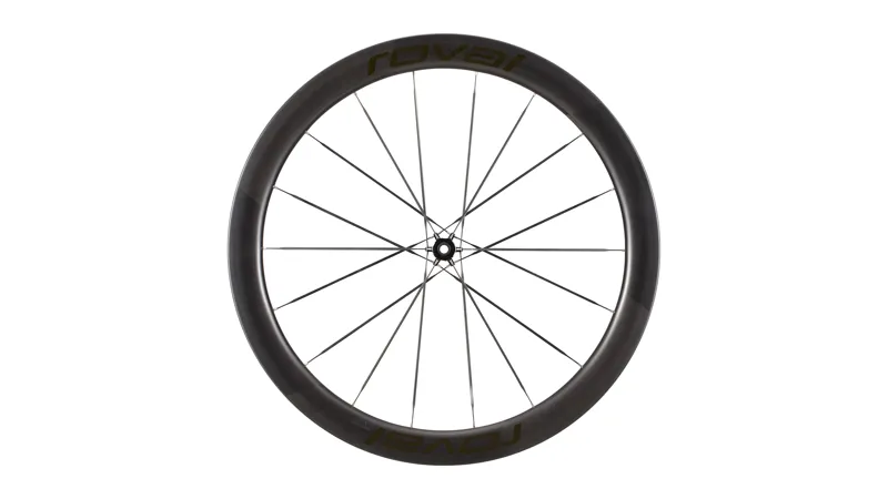 Roval Rapide CLX III 700c Front Road Bike Wheel - Satin Carbon/Black-2