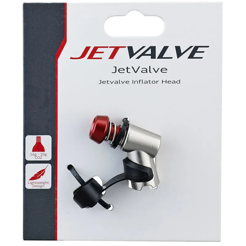 Weldtite Jetvalve Inflator Head - Silver