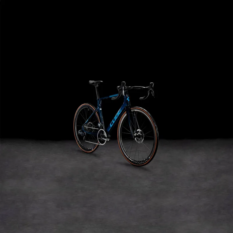 Cube Agree C:62 SLX Road Bike - Liquid Blue/Blue - Size 60cm-2