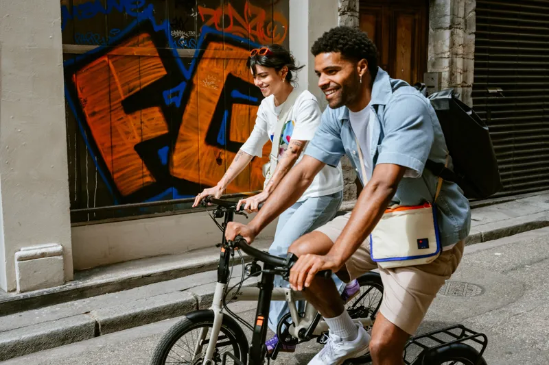 Eovolt Afternoon 20 Pro Folding Electric Bike - Mineral Blue-8