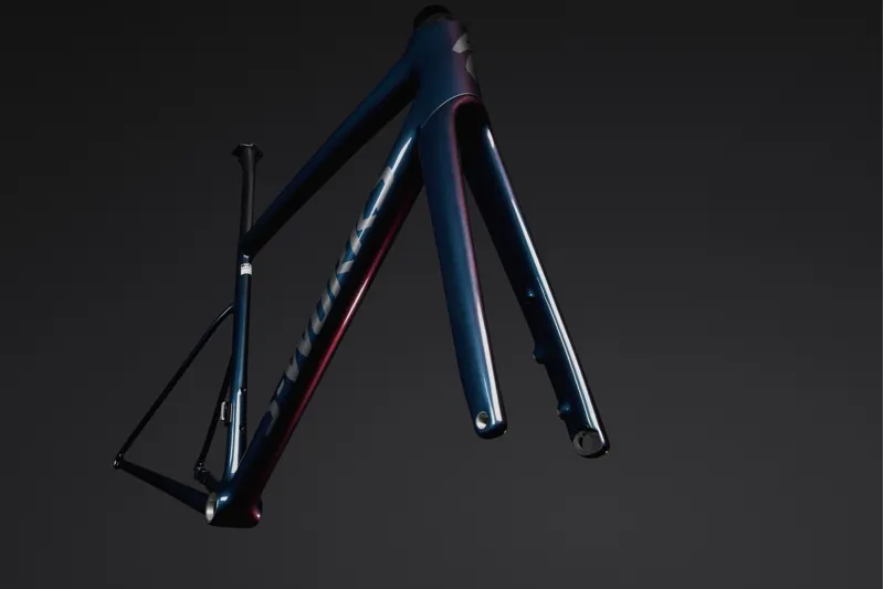 2025 S-Works Tarmac SL8 Road Bike Frameset - Gloss Red to Black over Lake-1