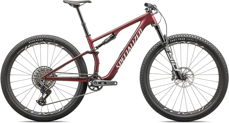 Ex-Demo: Specialized Epic 8 Expert Mountain Bike - Satin/Redsky - Medium