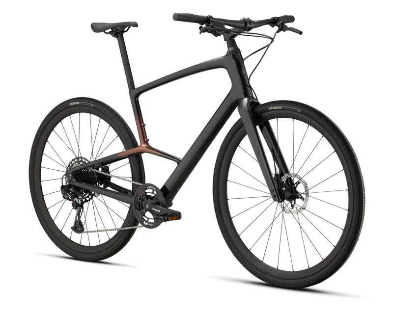 2025 Specialized Sirrus X 5.0 Hybrid Bike - Gloss Carbon-1